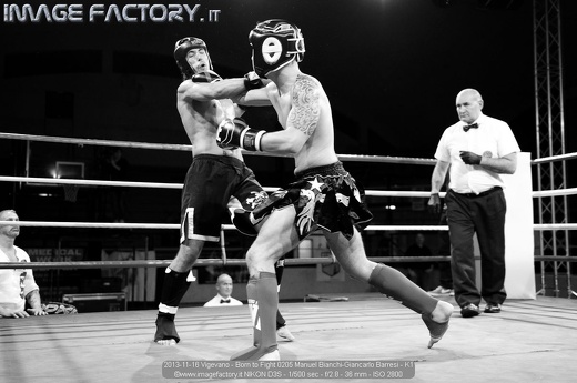 2013-11-16 Vigevano - Born to Fight 0205 Manuel Bianchi-Giancarlo Barresi - K1